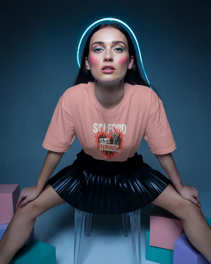 Versatile Basic Tshirt Mockup For Layering Or Wearing Alone With Fashionable Everyday Style