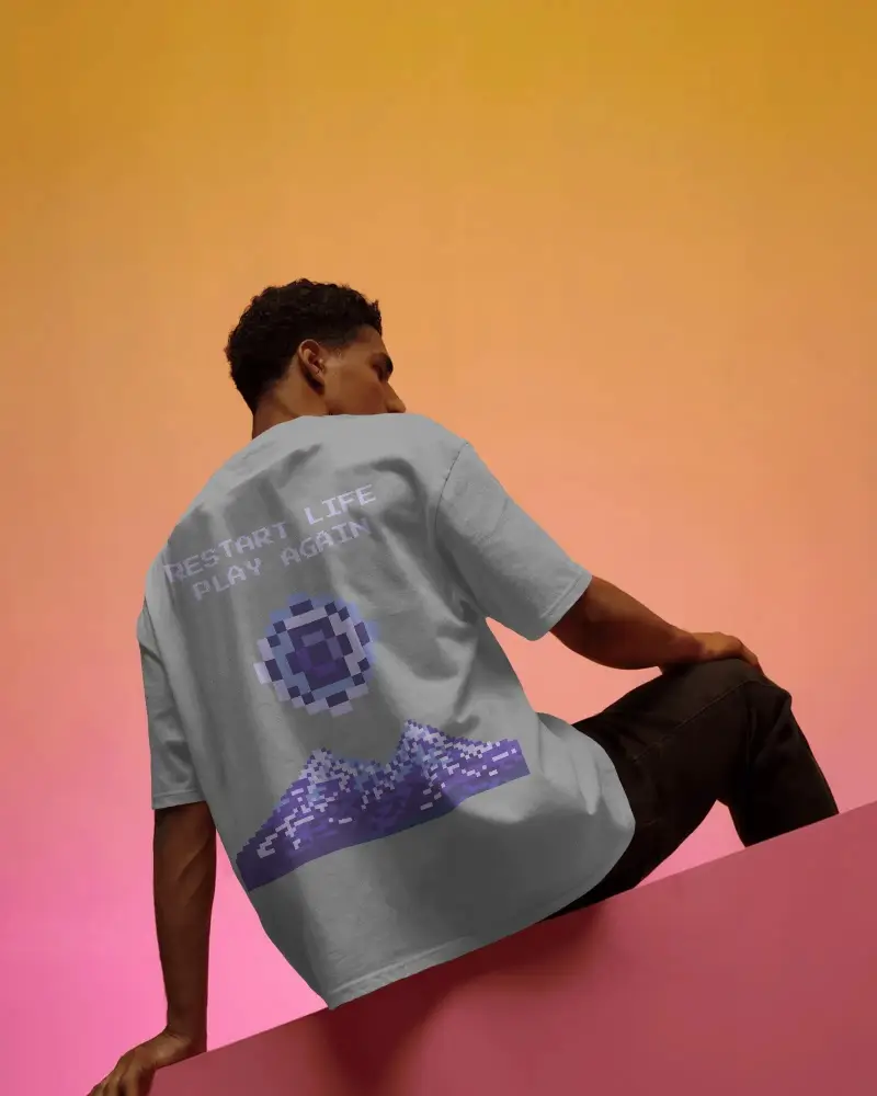 Versatile Unisex Tshirt Mockup For Layering Or Wearing Alone In A Contemporary Outfit