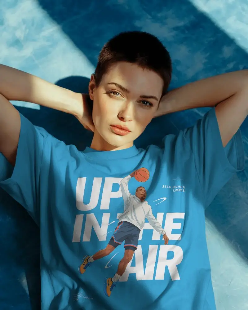 Classic Comfortable Relaxed Fit Basic Tshirt Mockup Everyday Casual Style And Lifestyle Wear