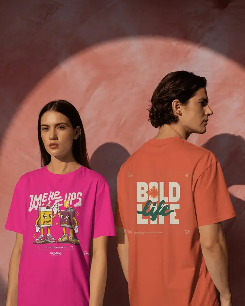 Unisex Plain Tshirt Mockup For Custom Design Preview And Fashion Presentation Online