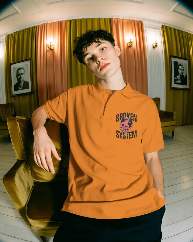 Casual Short Sleeve Polo Shirt Mockup For Mens Fashion Outfits And Stylish Designs