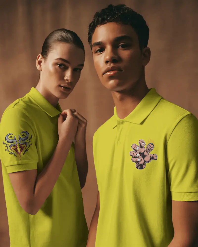 Premium Quality Unisex Polo Tshirt Mockup For Fashion Brands And Custom Apparel Designs