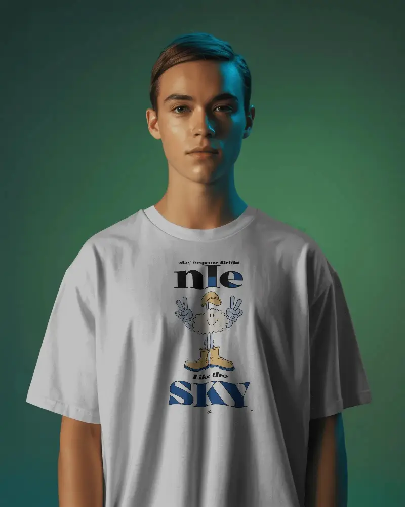 Comfortable Casual Unisex Tshirt Mockup Best For Everyday Wear Stylish Basic Tee For All Ages