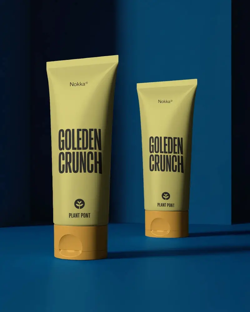 Blank Plastic Tube Mockup For Promotional Cream Or Lotion Branding Display