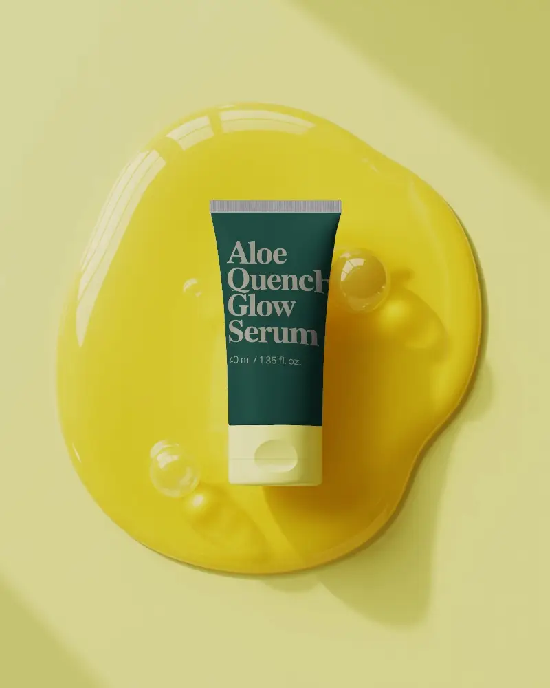 Modern Usbable Squeeze Tube Mockup For Skincare Cream Lotion Branding Showcase