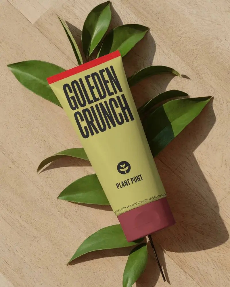 Eco Friendly Tube Mockup With Leaves For Green Wellness Brand Visuals