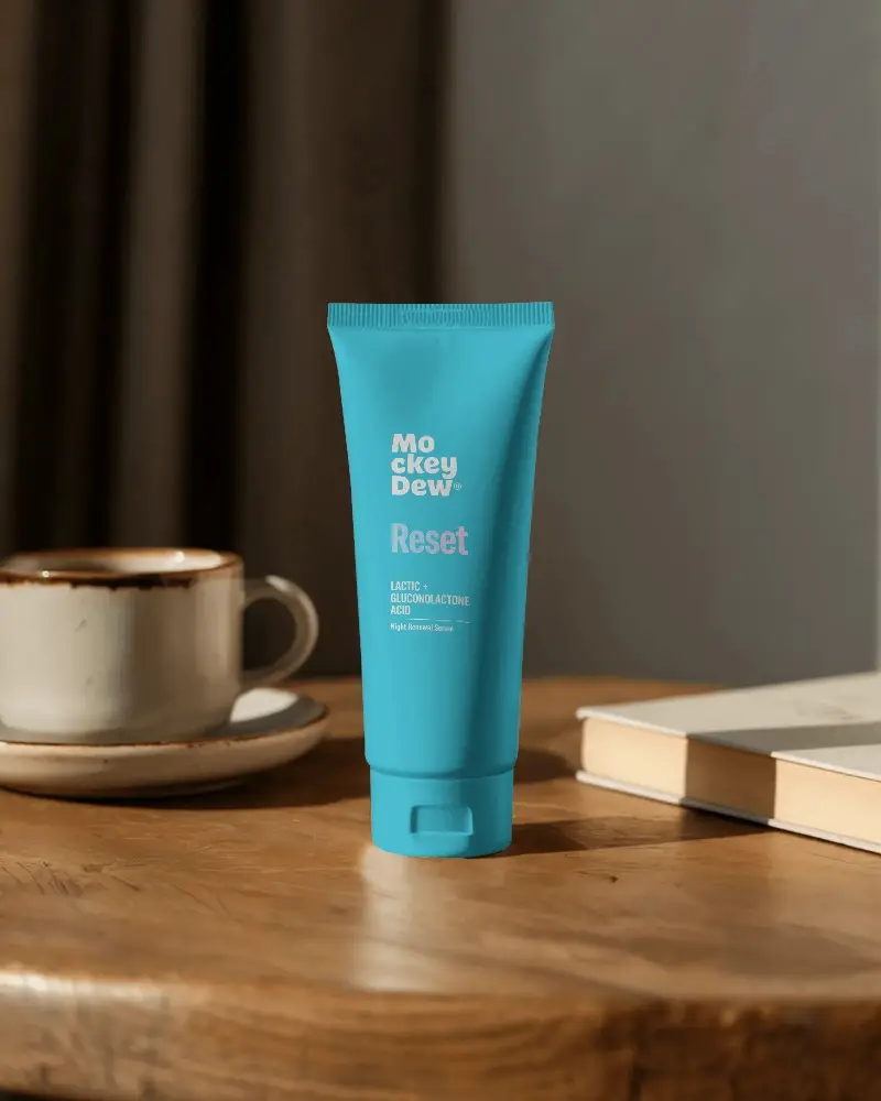 Tube Mockup For Skin Care Cream Packaging Product Presentation