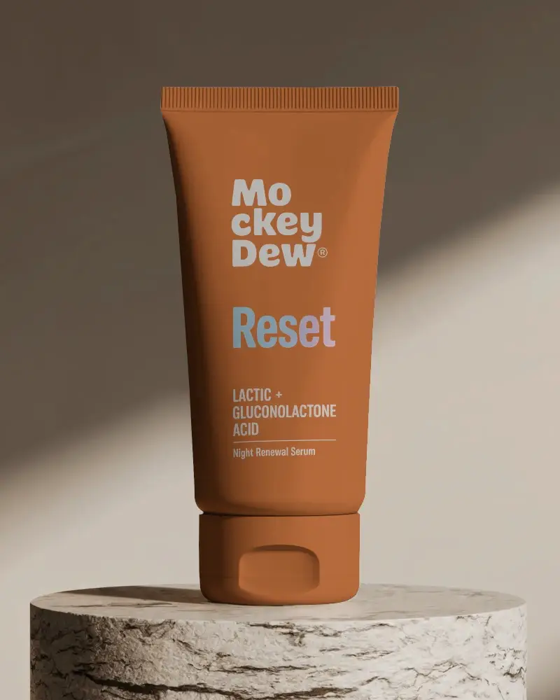 Tube Mockup For Skin Care Product Packaging Design Presentation Matte Finish Style