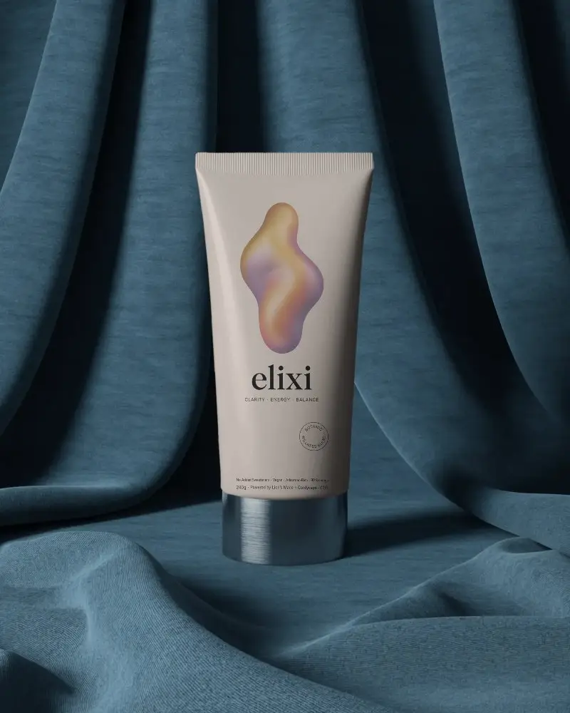 Modern Blank Flexible Tube Mockup For Personal Care Or Cosmetic Branding