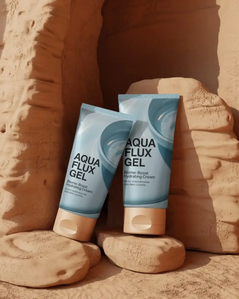 Professional Tube Container Mockup For Beauty Product Presentation In Natural Ambient Setting