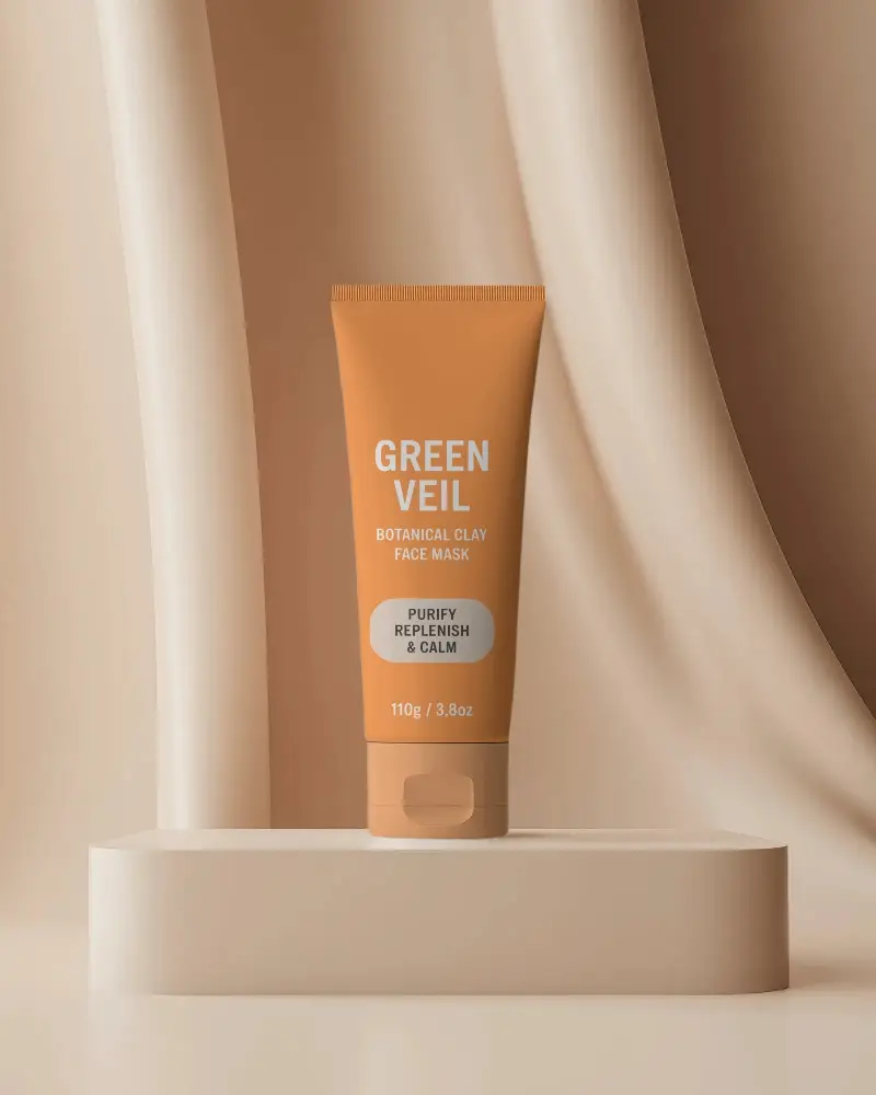 Blank Cosmetic Tube Mockup Ideal For Branding Samples And Product Presentation