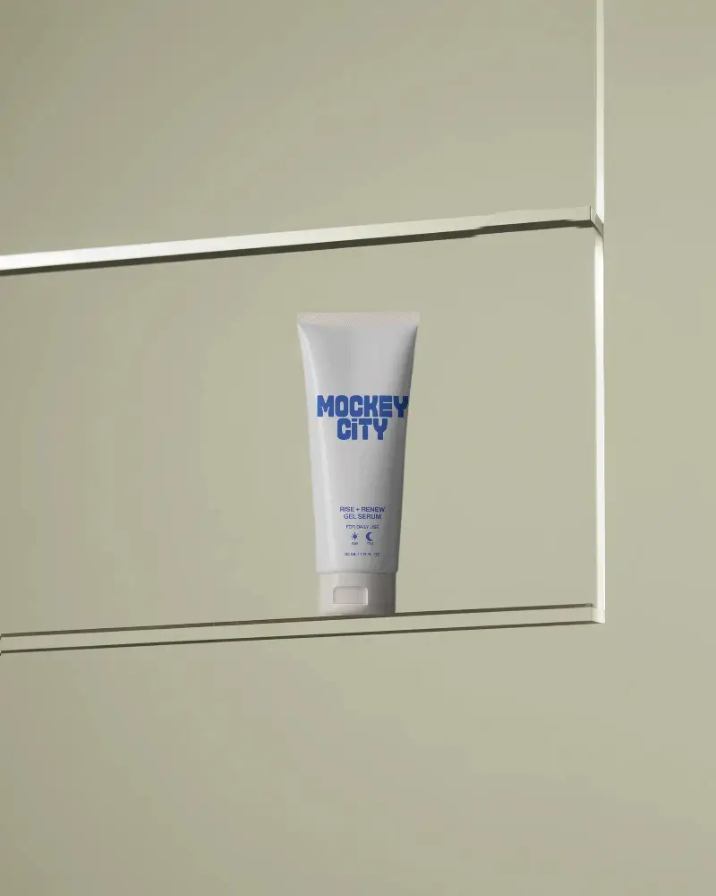 Cosmetic Tube Packaging Mockup For Beauty Product Brand Marketing Use