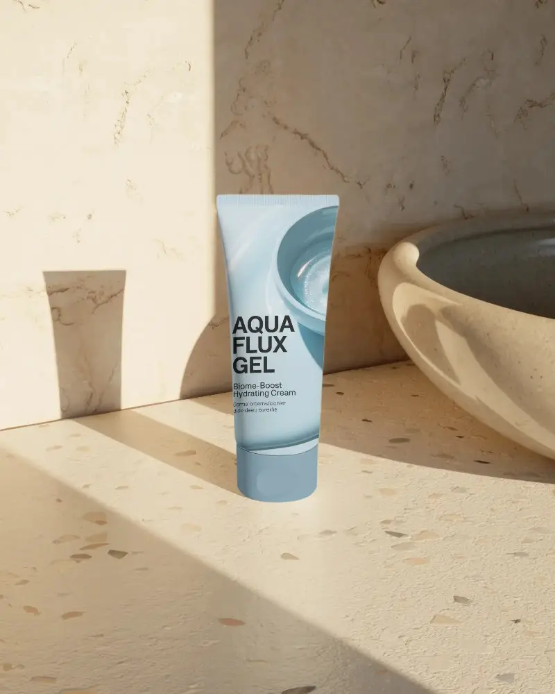 Clean Cosmetic Tube Mockup Template For Beauty Product Promotion And Marketing Use