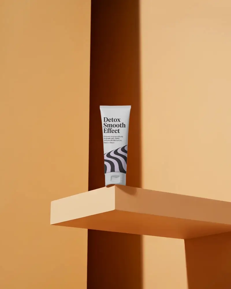 Modern Skincare Tube Packaging Mockup Perfect For Cream Lotion Or Gel Presentation