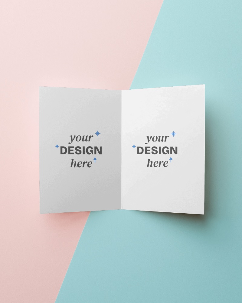 Gentle Shade Brochure Mockup Your Ad Here On A Brochure With A Subtle And Appealing Backdrop
