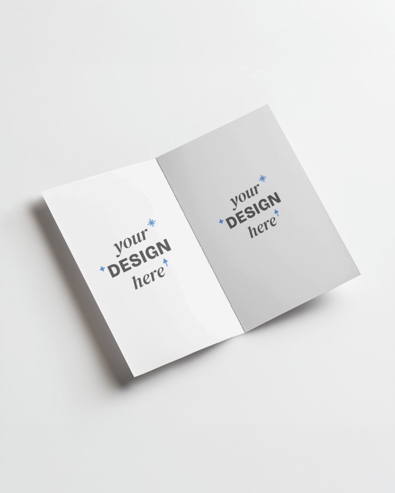 Minimalist Brochure Mockup Your Design Here On A Simple Yet Impactful Template