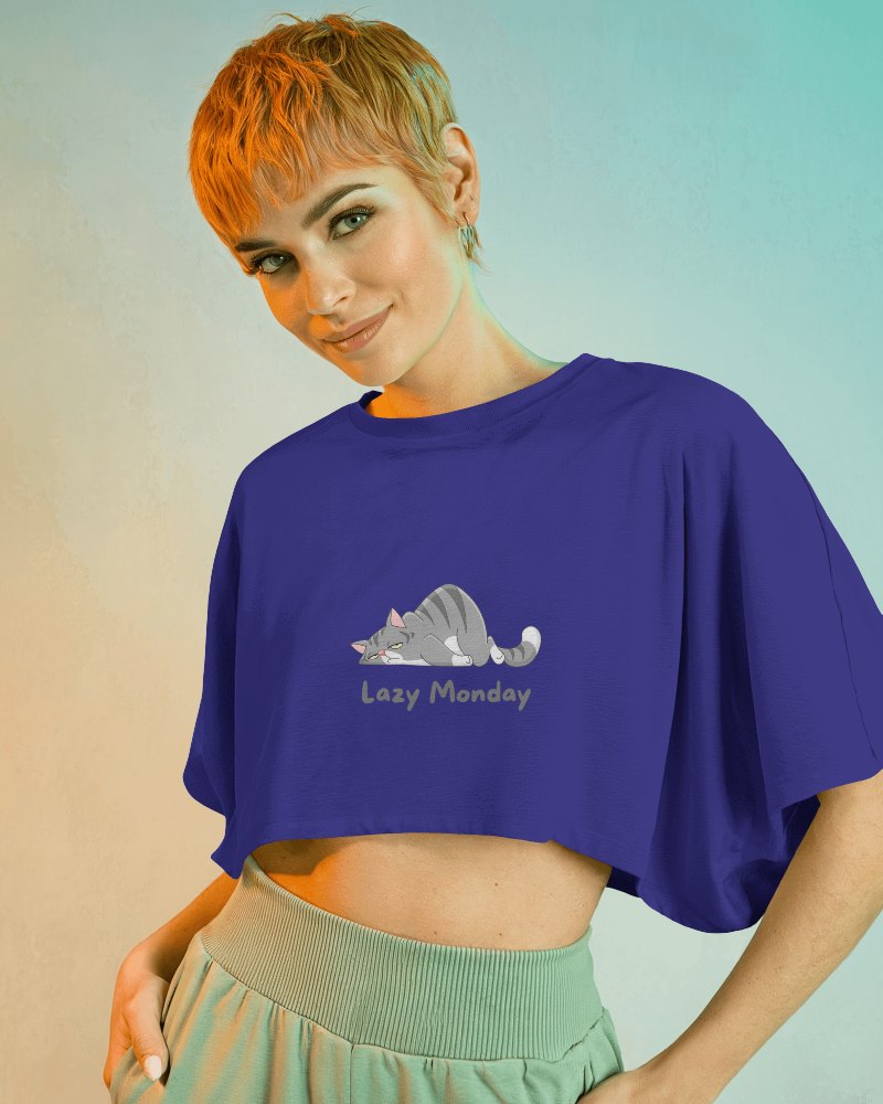 Effortless Crop Top Mockup Feminine And Stylish Outfit With A Modern And Casual Touch