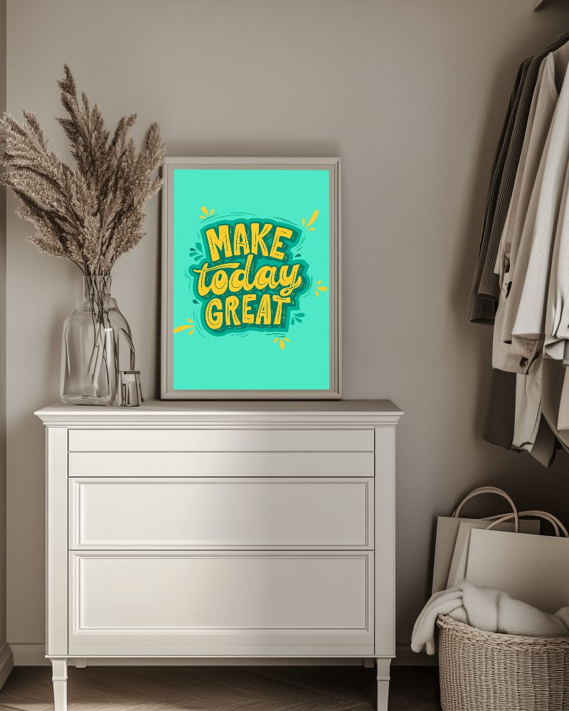 Grey Background White Frame Mockup Modern And Sleek Aesthetic With Minimalist Style 0109