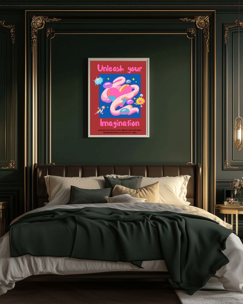 Cozy Bedroom Frame Mockup Warm And Inviting Space With Soft Lighting And Minimalist Decor 0115