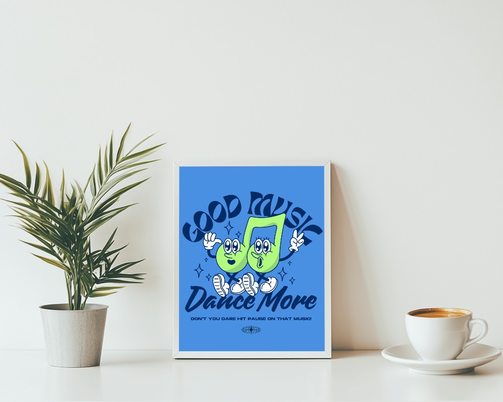 Minimalist Plant And Coffee Cup Frame Mockup Clean And Serene Design With Warm Ambient Light 0117