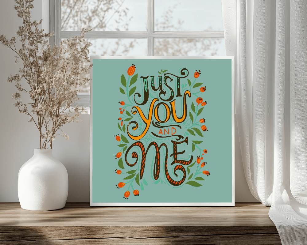 Plant Background Frame Mockup Clean And Modern Design With Subtle Natural Elements 0120