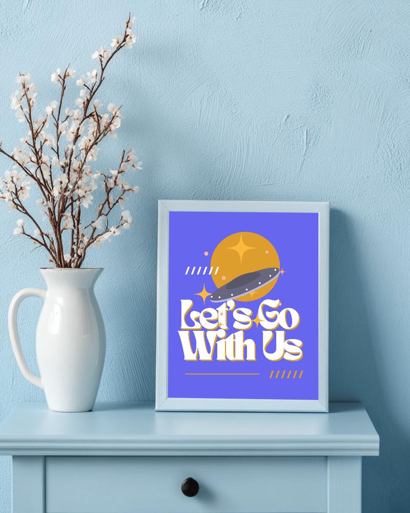 Pastel Blue Interior Frame Mockup Rustic Textured Wall Vintage Pitcher With Blooming Branches Cozy Home Decor 0151