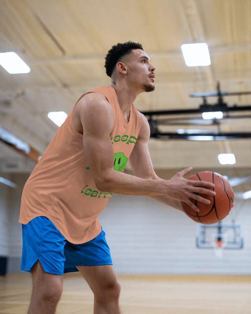 Athletic Performance Jersey Mockup Basketball Practice Session