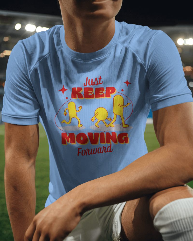 Sports Motivated Jersey Mockup Male Athlete At Night Game Football