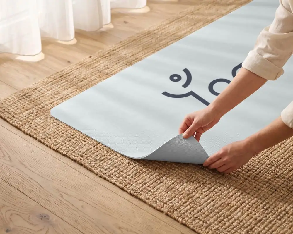 Premium Yoga Mat Mockup For Fitness Brands And Wellness Product Display Online