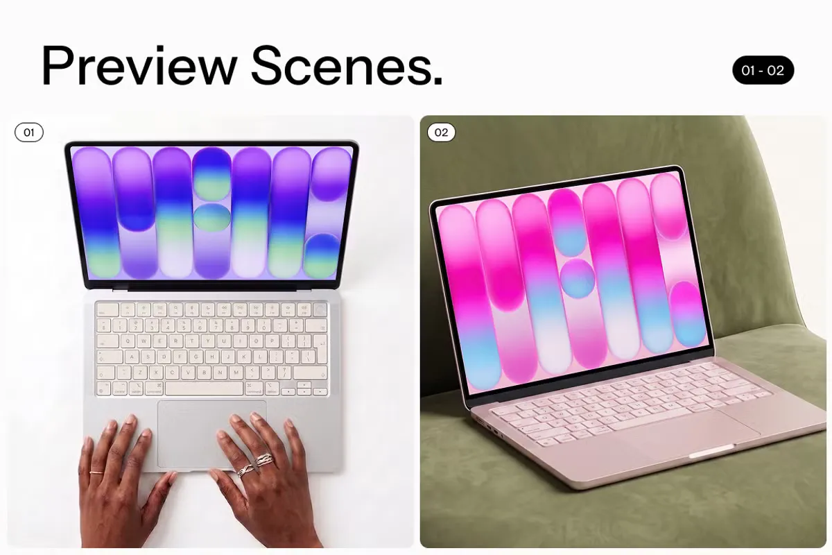 MacBook Neo Mockup Bundle — preview 3