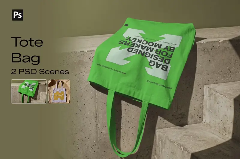 Tote Bag Mockup Bundle