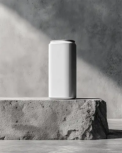 grayscale-can-mockup-minimalist-white-beverage-can-on-rough-stone-pedestal-in-studio-light