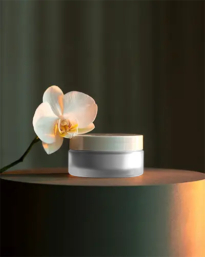 luxury-skincare-jar-mockup-orchid-inspired-product-display-warm-toned-editorial-lighting