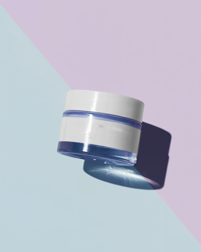 Luxury Skincare Jar Mockup For Beauty Product Packaging Design Presentation