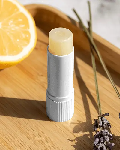 Eco Friendly Cosmatic Lip Mockup Care Container With Healing Properties For Daily Lip Moisturization