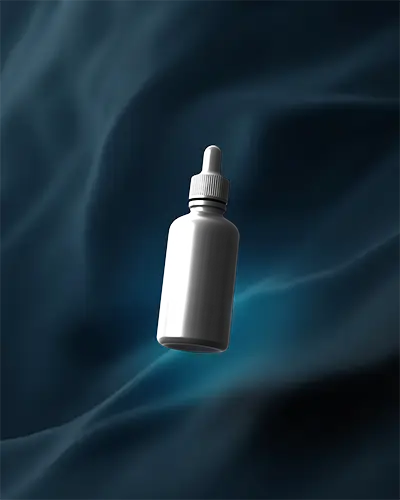High Quality Dropper Bottle Mockup Used For Serum Packaging And Cosmetic Label Design