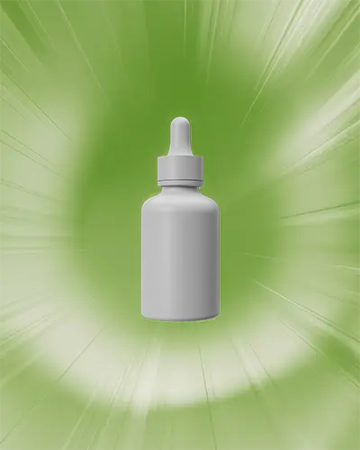 Elegant Dropper Bottle Mockup Perfect For Beauty Product Label Mockup And Branding Showcase