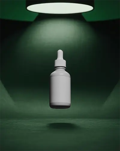 High Quality Dropper Bottle Mockup For Brands And Packaging Design Presentations