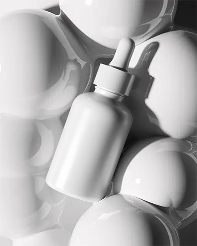 Premium Dropper Bottle Mockup For Essential Oils Serum Packaging Showcase Visuals