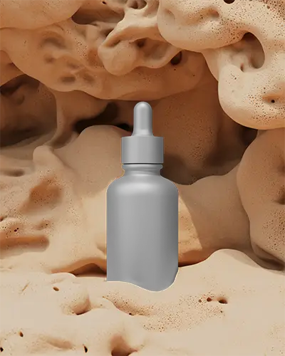 Elegant Glass Dropper Bottle Mockup Background For Skincare Liquid Branding Ideas