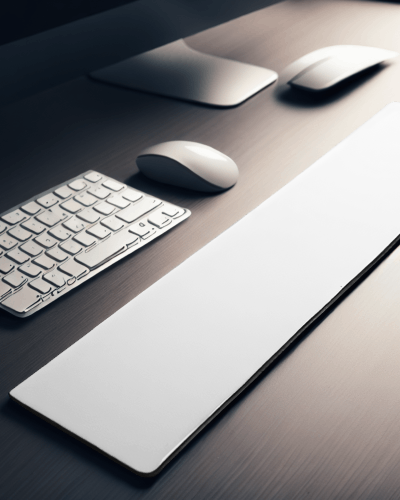 Long Gaming Pad With Two Mouse Keyboard And Imac