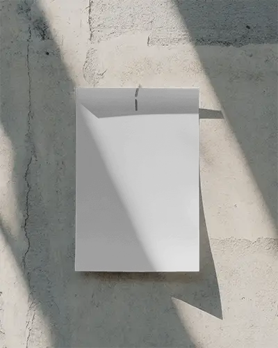 minimalistic-vertical-paper-poster-mockup-hanging-on-rough-surface-with-soft-shadow