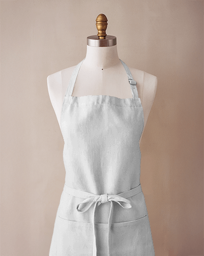 Wizard Themed Apron Mockup Purple Fabric Mannequin Display