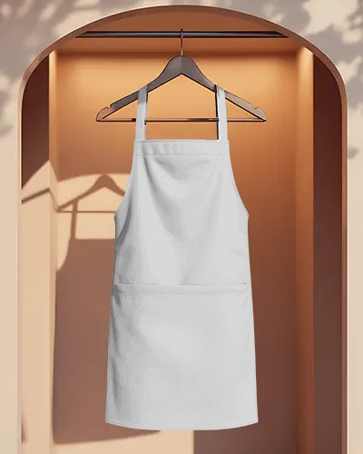 Stylish Craft Apron Mockup For Artists Cooks And Baristas With Universal Fit