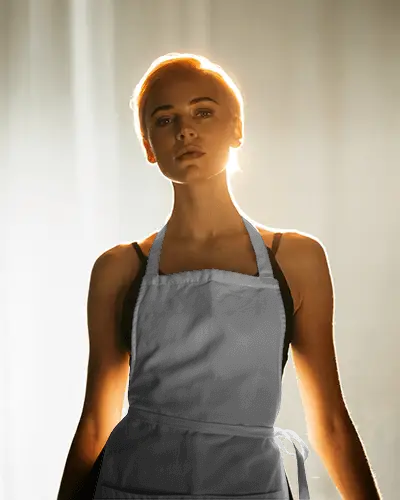 Adjustable Waist Apron Mockup Large Front Pocket Ideal For Baking Grilling Or Workshop Tasks