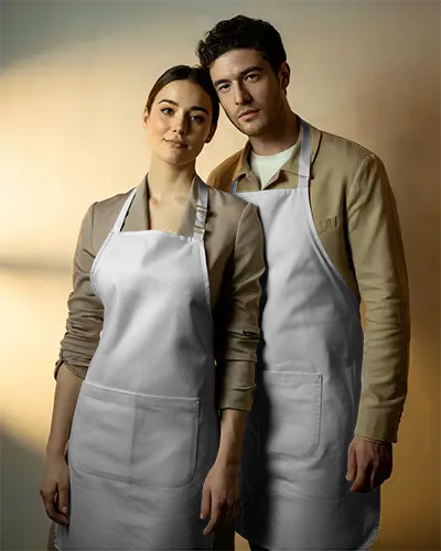 Durable Kitchen Apron Mockup With Top Stitched Pockets And Comfortable Fit For Long Working Hours