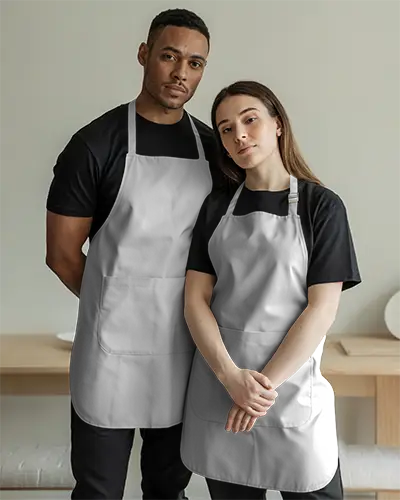 Premium Leather Apron Mockup For Professional Chefs And Artisans Durable Waterproof Kitchen Wear