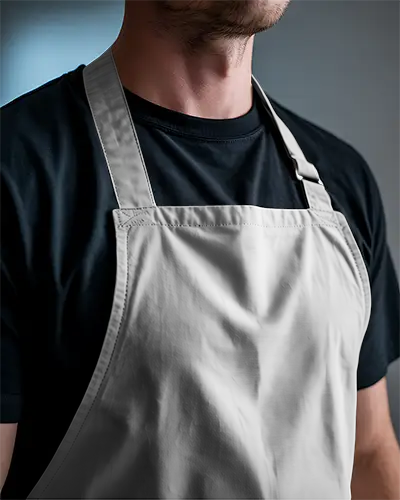 Professional Cooking Apron Mockup With Strap Adjustment For Chefs And Home Cooks Durable Fabric