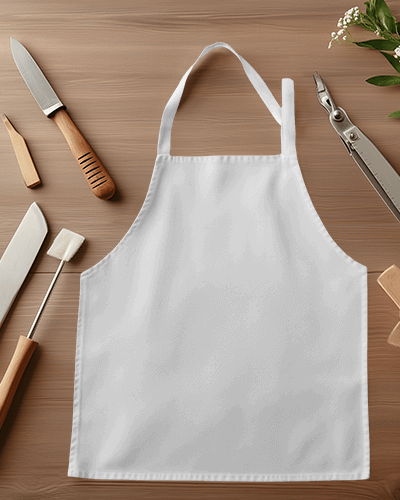 Cooking Expert Apron Mockup Master Chef Design