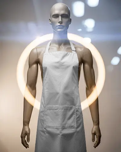 High Quality Apron Design Mockup For Restaurant Uniform Branding And Cooking Gear